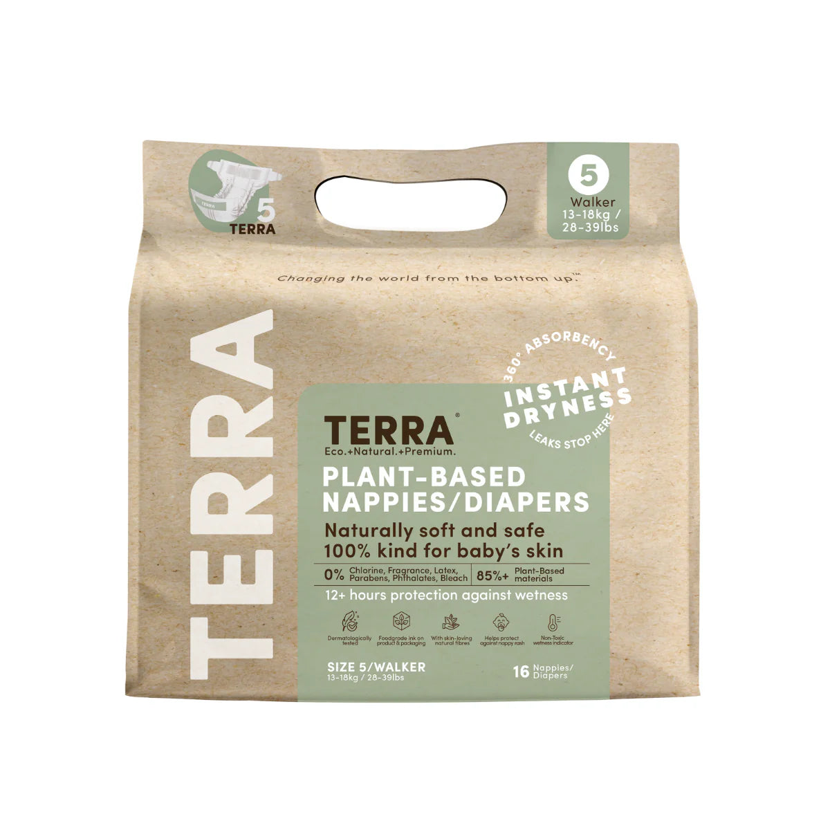 Terra Plant-Based Eco Premium Nappies