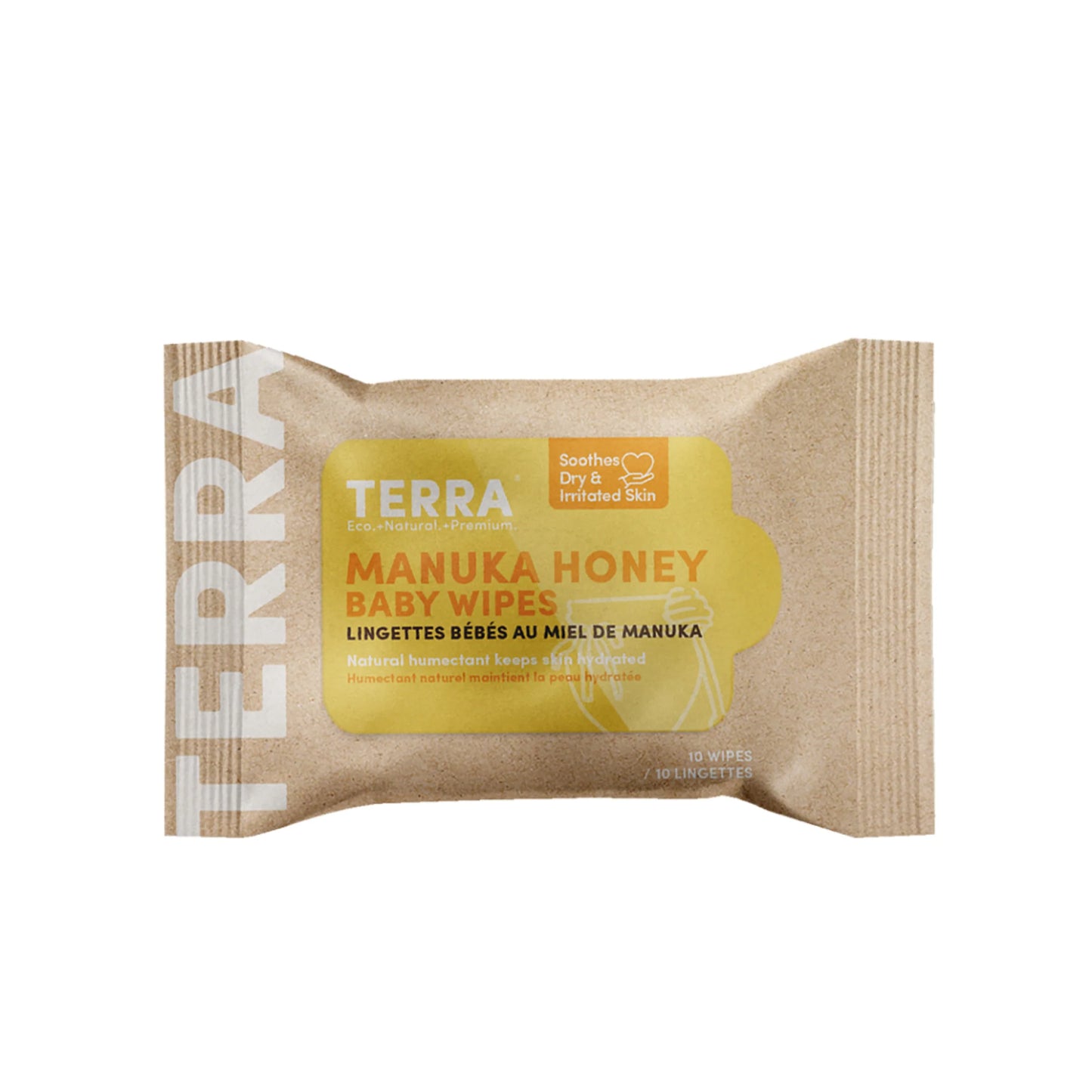 Terra Bamboo Baby Wipes - 10 pack