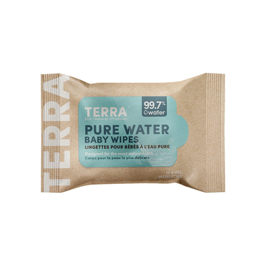 Terra Bamboo Baby Wipes - 10 pack