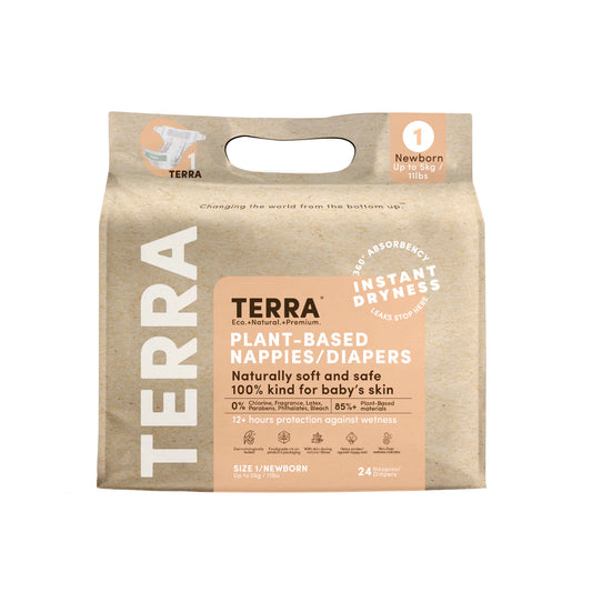 Terra Plant-Based Eco Premium Nappies