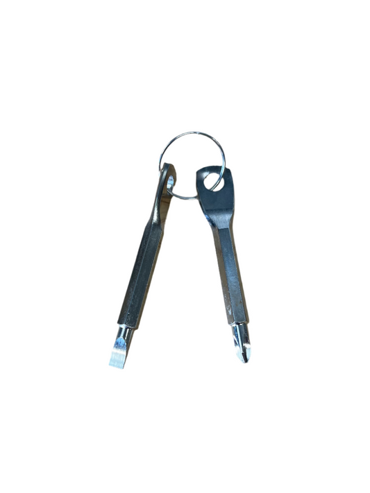Screwdriver Key Ring Set