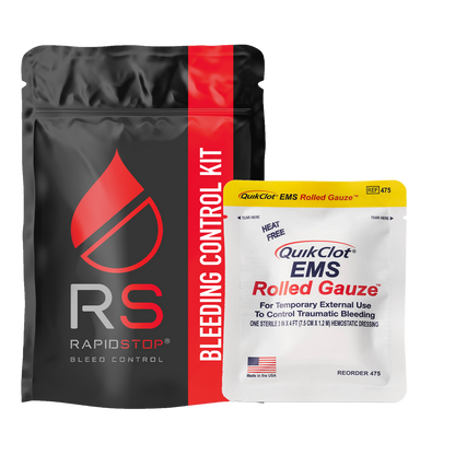 Individual Rapid Stop Bleed Kit (IRSBK)